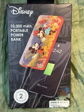 Ijoy Disney Mickey & Minnie Mouse 10,000mAh Portable Power Bank